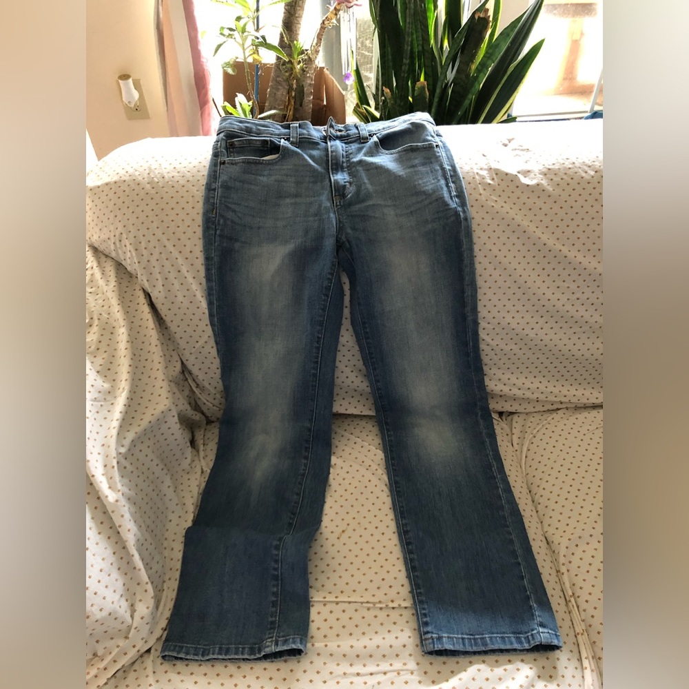 Girls jeans size 14  slightly faded